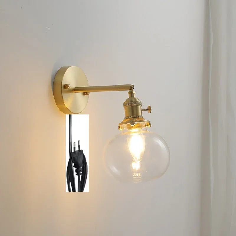 LichtKroon - Modern Wall Lamp with Pull Switch