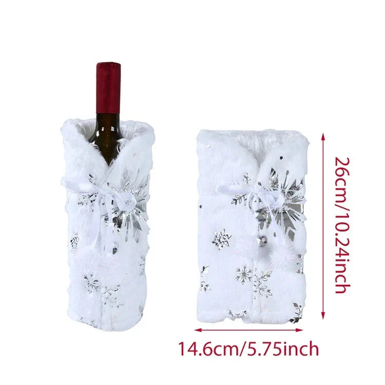 WineWrap - Wine Bottle Cover for Christmas