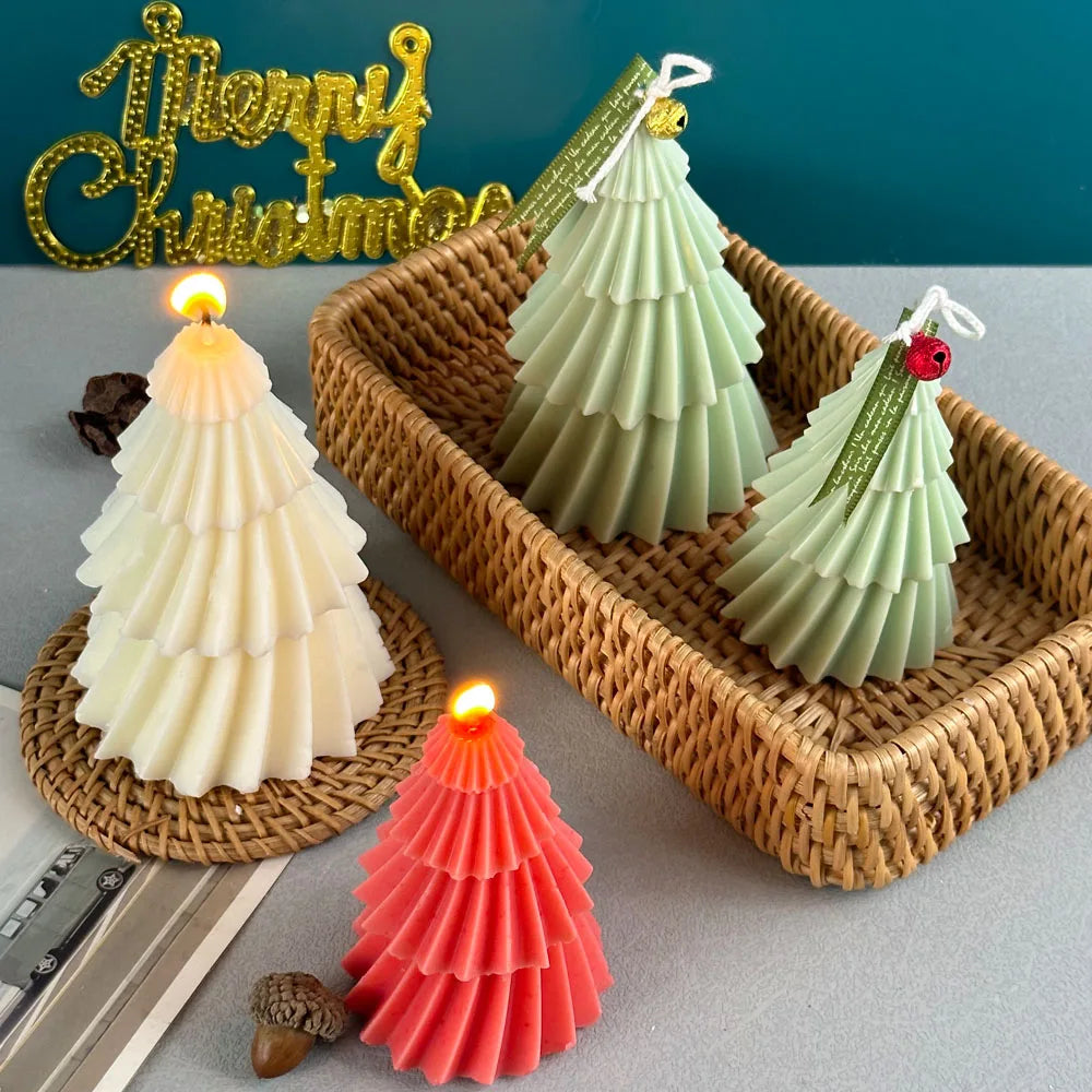 GeoPine – Geometric Pine Shape for Candles and Soap