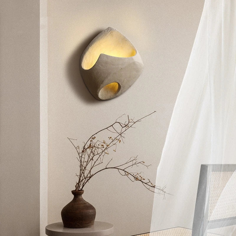 EddaGlow – Lámpara de pared de arte industrial para un ambiente único