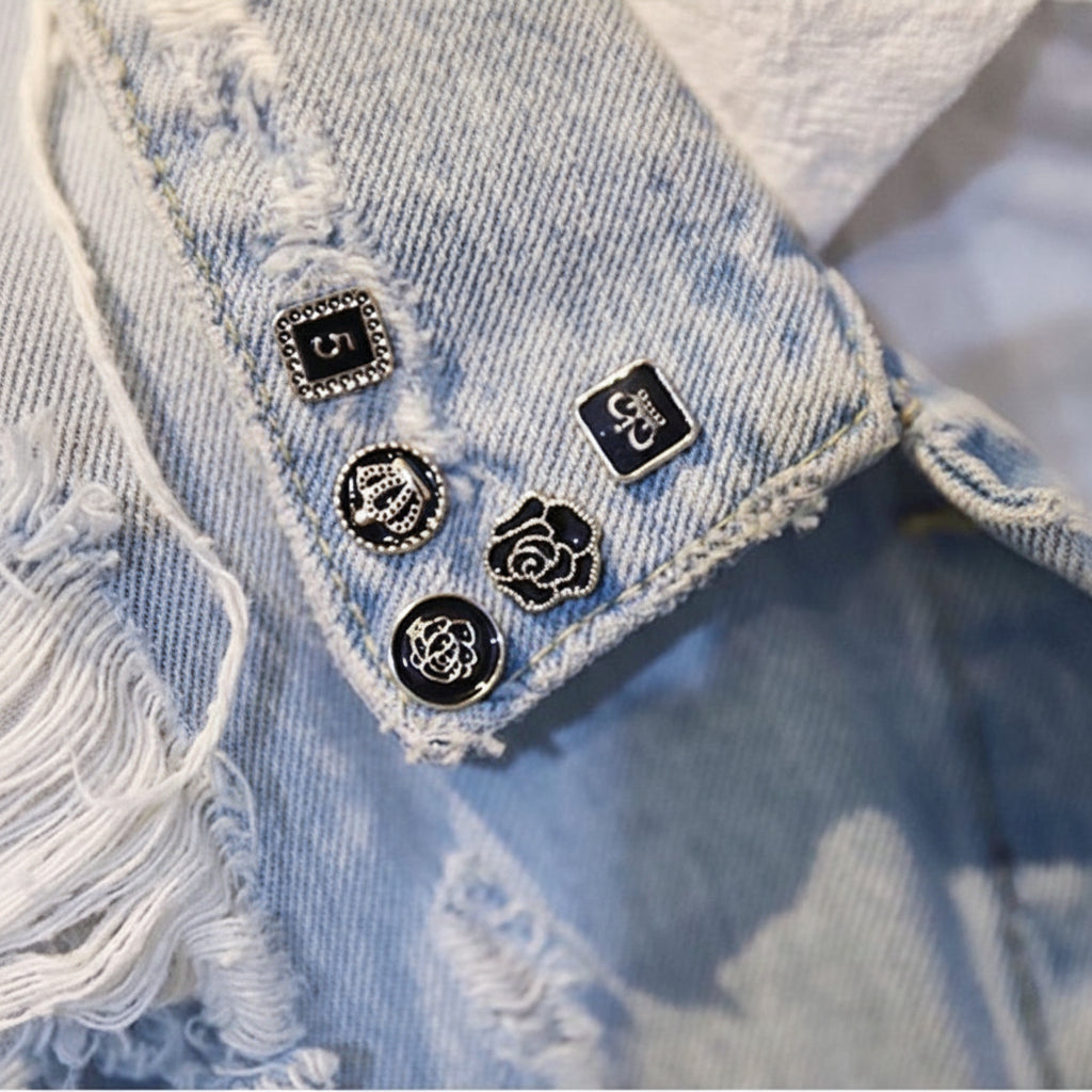 Botões de Pressão para Roupa Fecho Metálico Magnético Blusas