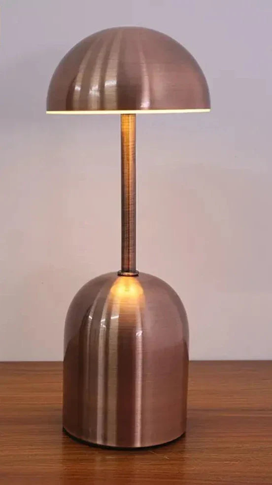 GlowLuxe - Portable Dimmable Table Lamp – LED Metal Design for Atmospheric Lighting