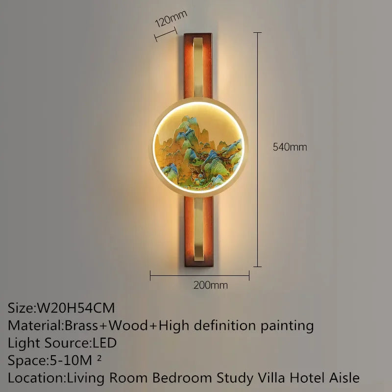 MessingLuxe - Contemporary Wall Lamp