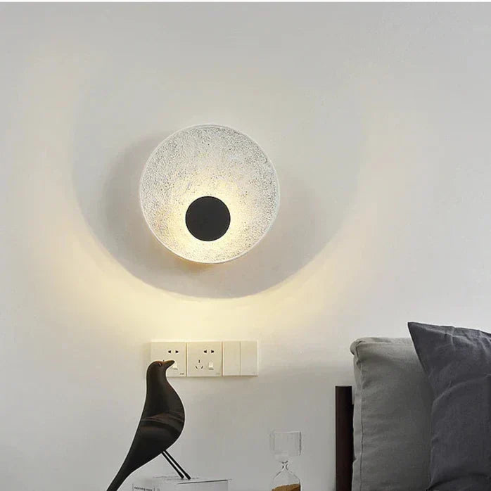 LunaGlow – Round Moon Wall Lamp