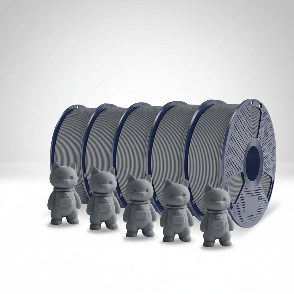 PLA Matte 3D Filament FDM Printers Colorful Environmentally Friendly Materials