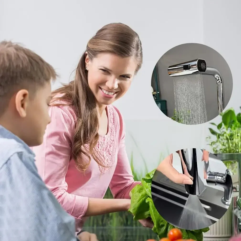 AquaFlex – Extendable Washbasin Faucet