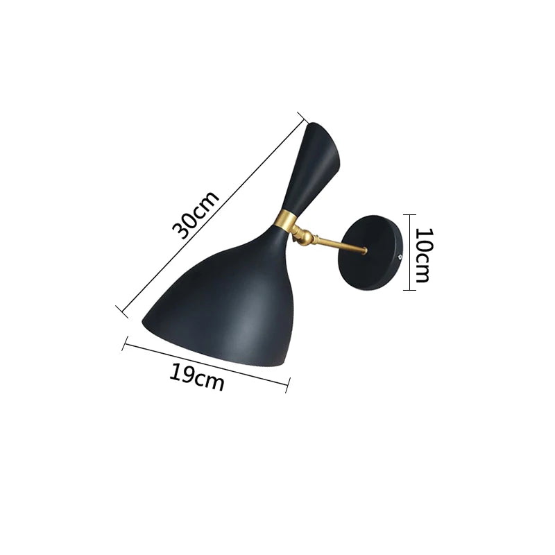 LoftLight - LED Bedroom Bed Lamp Industrial Loft Wall Lamp