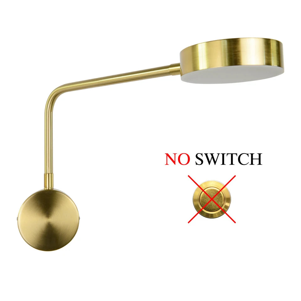 NordicGlow - Rotatable LED Wand Lamp for Living Room and Bedroom