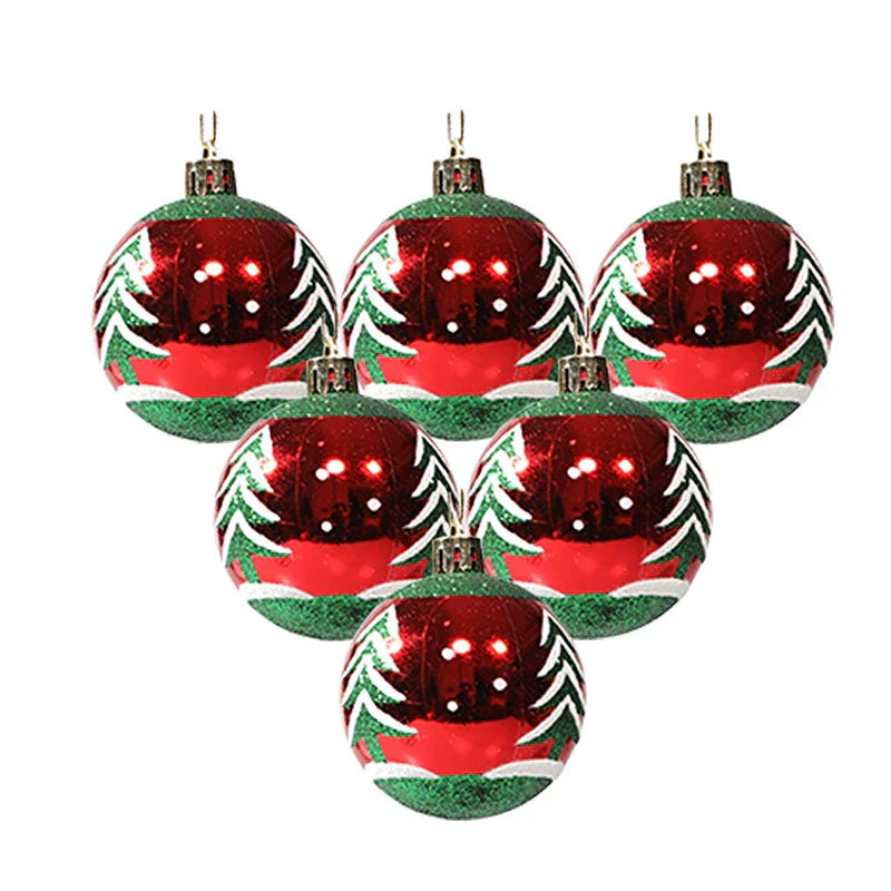 WinterGlans - Elegant Snowflake Christmas Ornaments