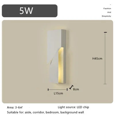 LightSphere - Candeeiro de Parede LED para Interiores Modernos