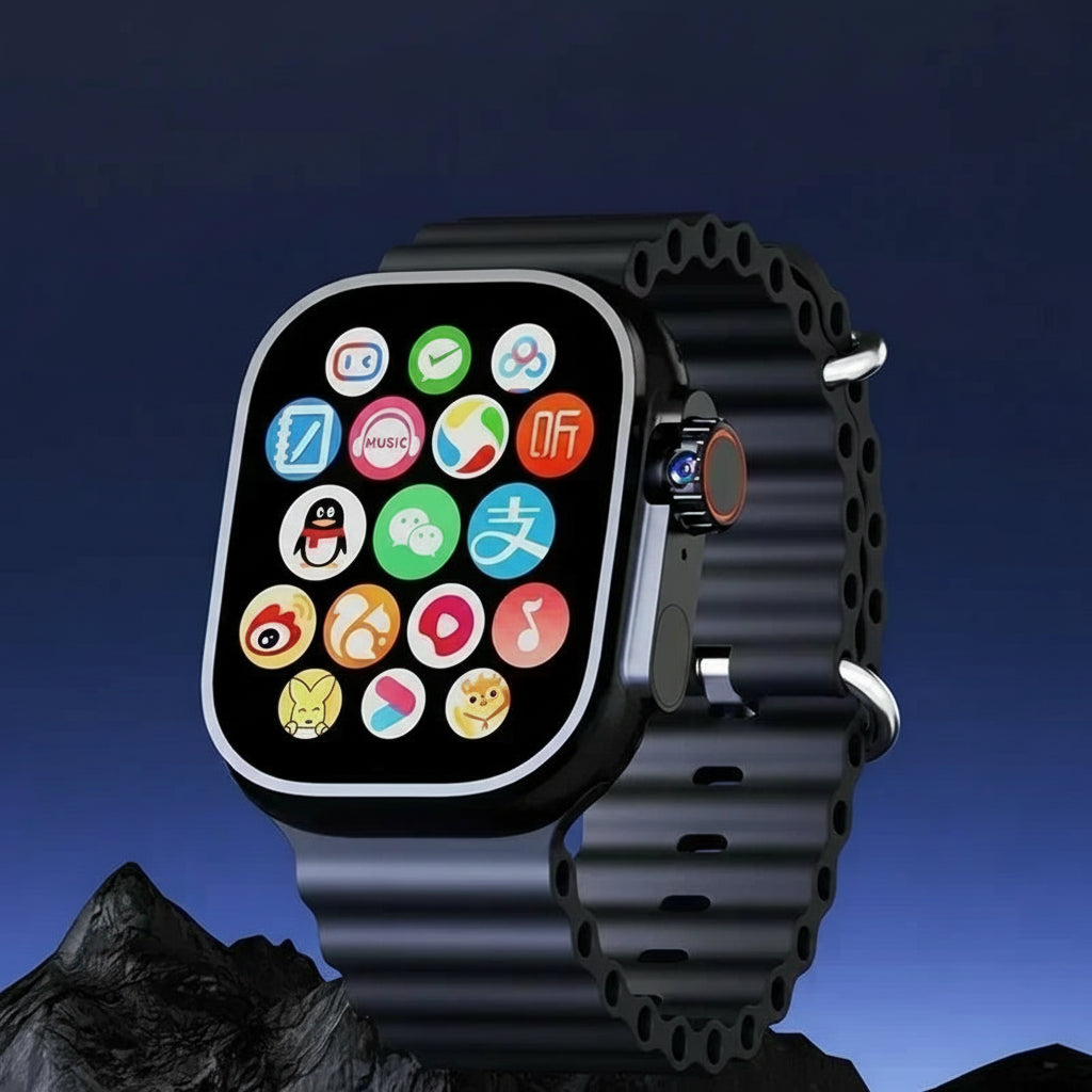 Smartwatch GPS 4G Aluminum Sports Watch AMOLED Screen