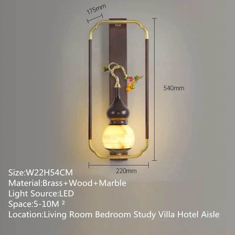 MessingLuxe - Contemporary Wall Lamp