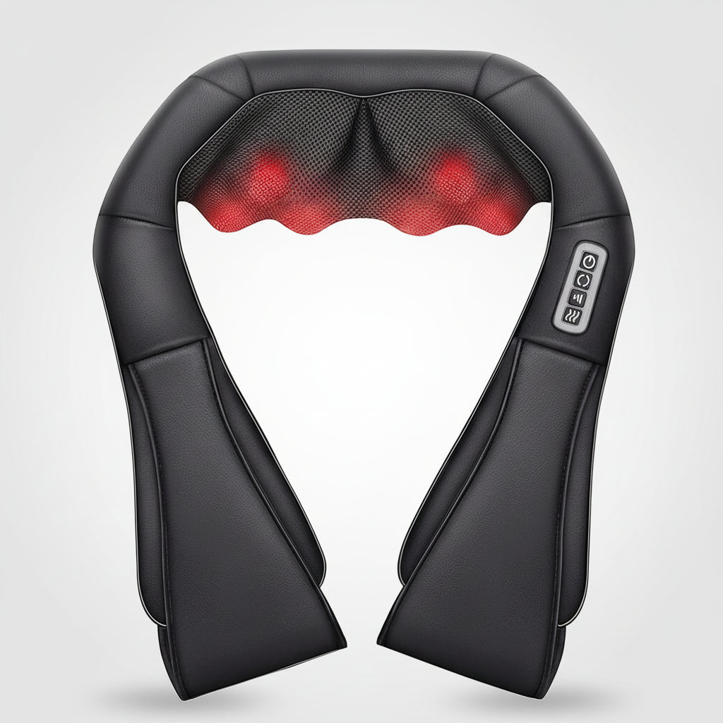 Massage Device Shiatsu Neck Shoulders Heat Massage Cushion