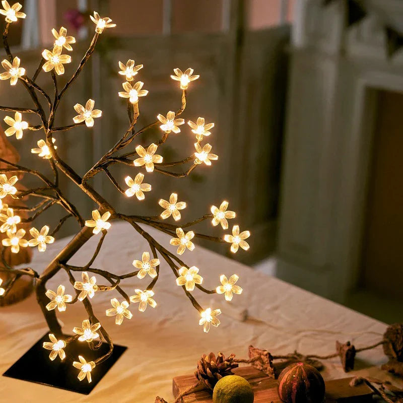 GlowBlossom - LED Kersenbloesem Boomlamp – Sfeervolle Verlichting voor Woon- en Slaapkamer