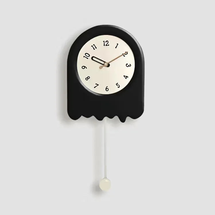 CremePendulum - Korean Style Wall Clock with Modern Design