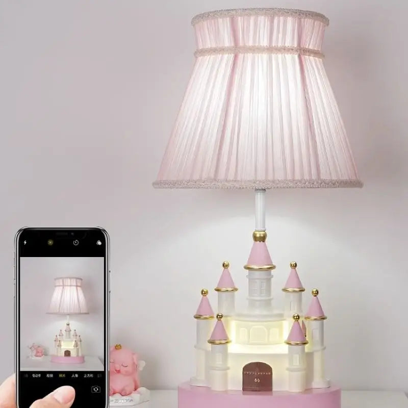 DreamCastle - Fairy Tale Table Lamp in Castle Design for Children's Room