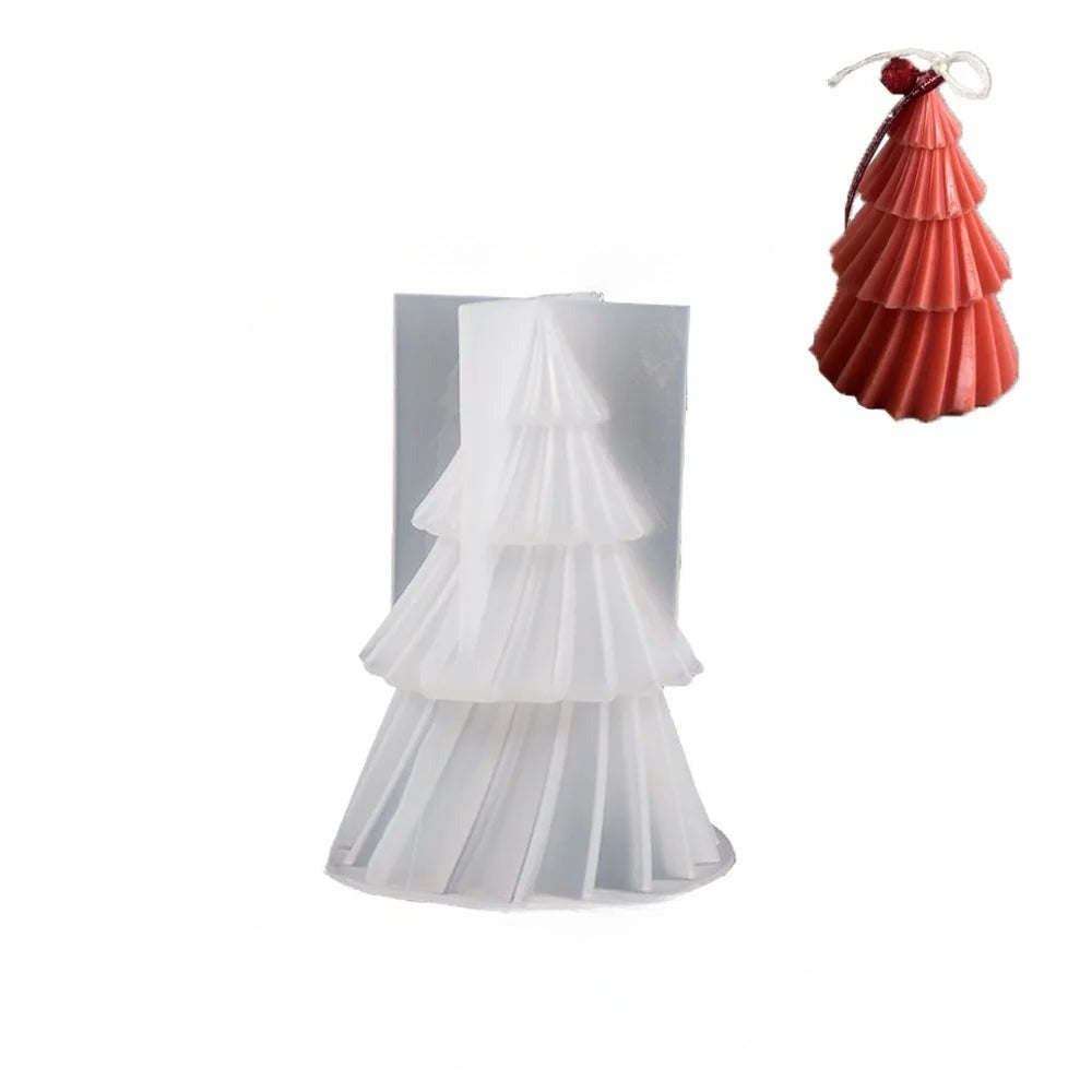 GeoPine – Geometric Pine Shape for Candles and Soap
