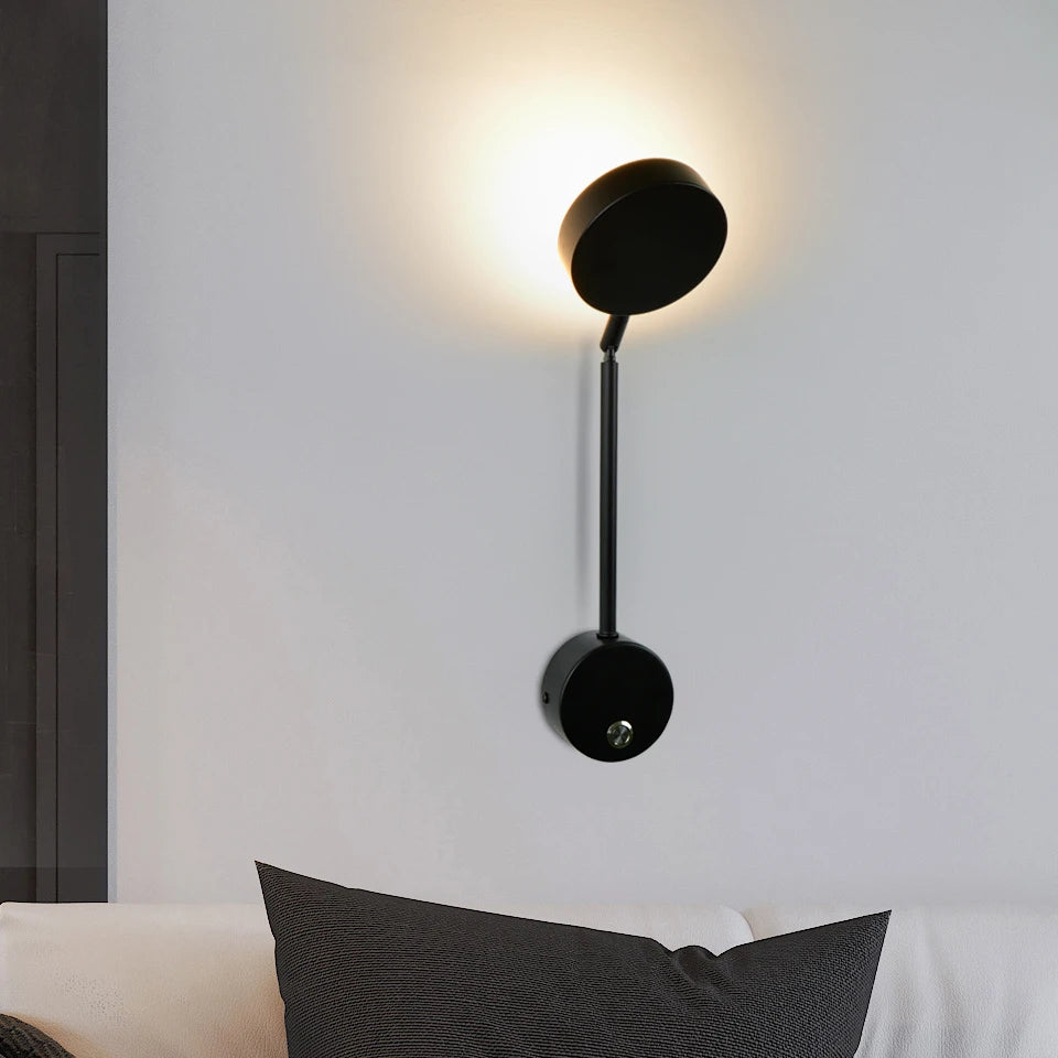 NordicGlow - Rotatable LED Wand Lamp for Living Room and Bedroom