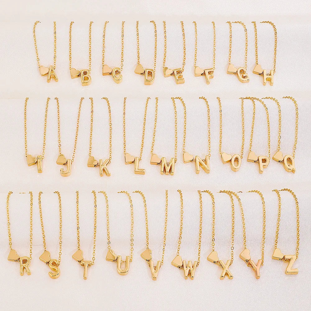 Moederdag Cadeau Ketting Dames Verstelbaar Initial Hanger Minimalistisch