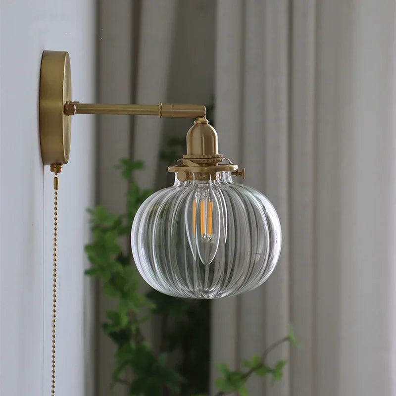 LichtKroon - Modern Wall Lamp with Pull Switch