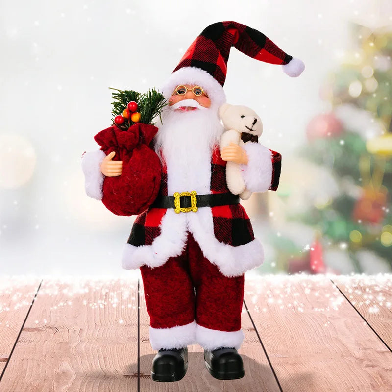 Christmas Doll - Santa Claus Plush for Festive Decoration