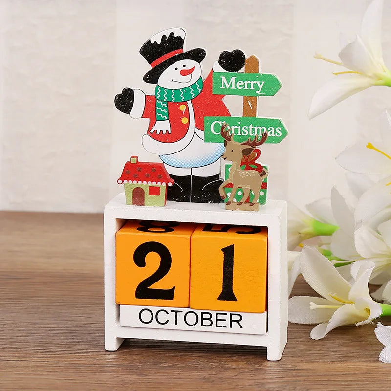 SantaBoom - Wooden Santa Christmas Tree for Festive Decoration