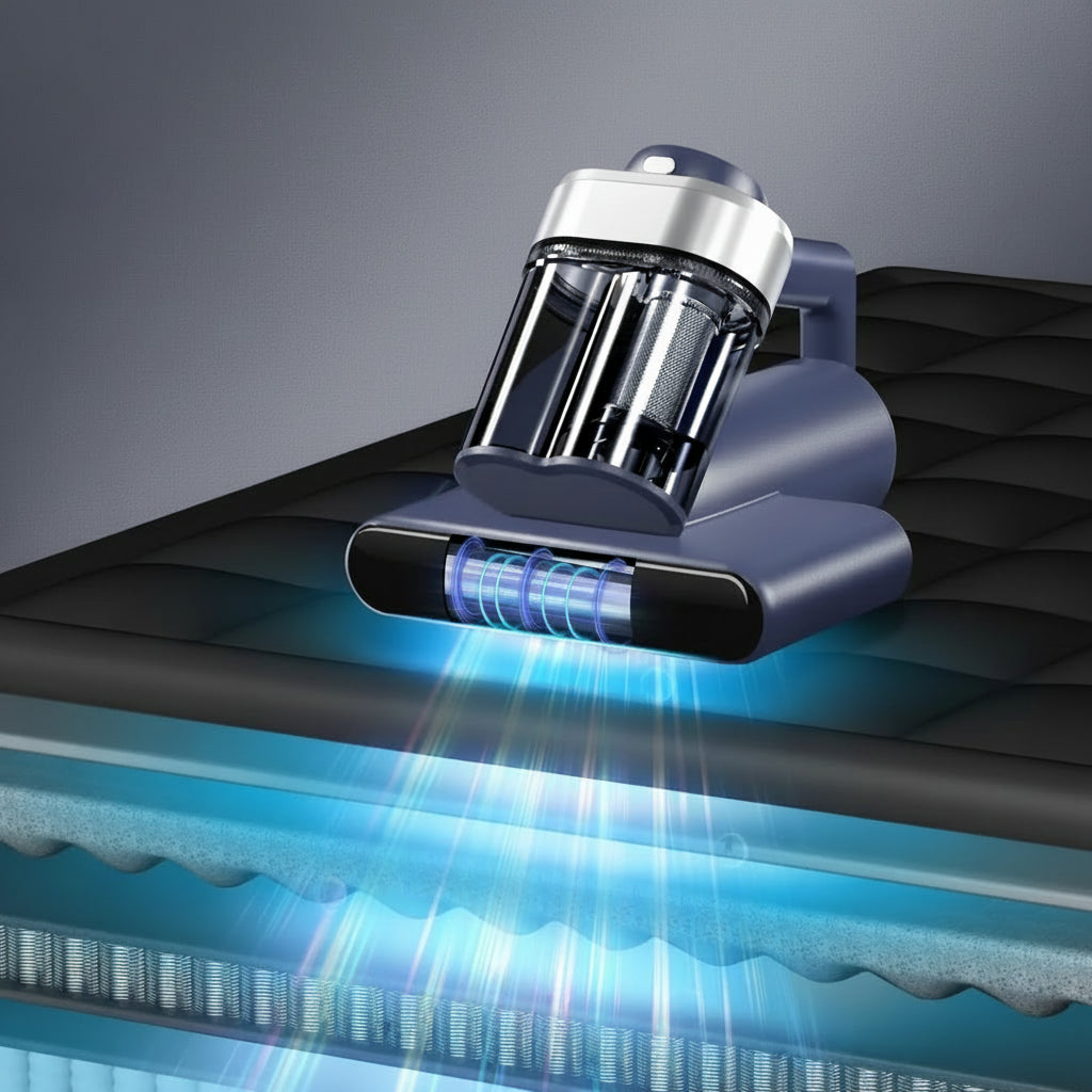 Aspirapolvere Materassi Tecnologia UV C Anione Potente