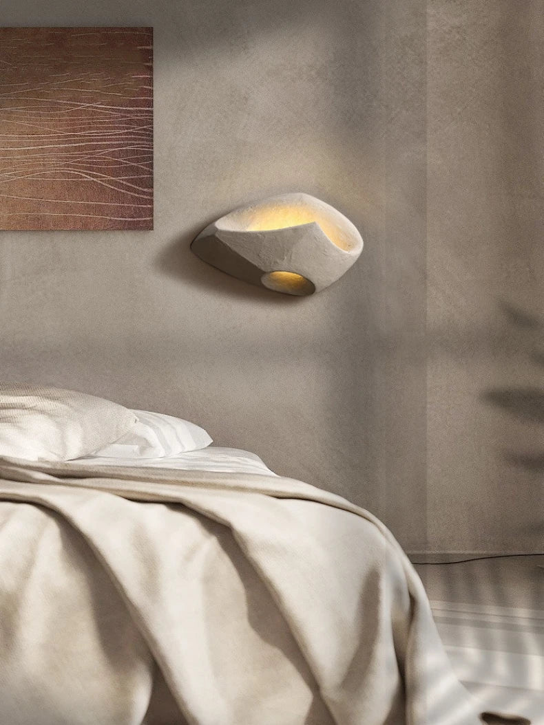 EddaGlow – Lámpara de pared de arte industrial para un ambiente único
