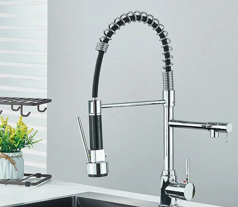FlexiNickel – 360° Rotating Kitchen Mixer Tap