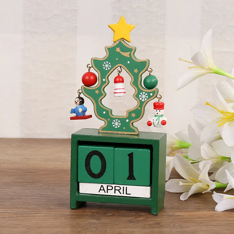 SantaBoom - Wooden Santa Christmas Tree for Festive Decoration