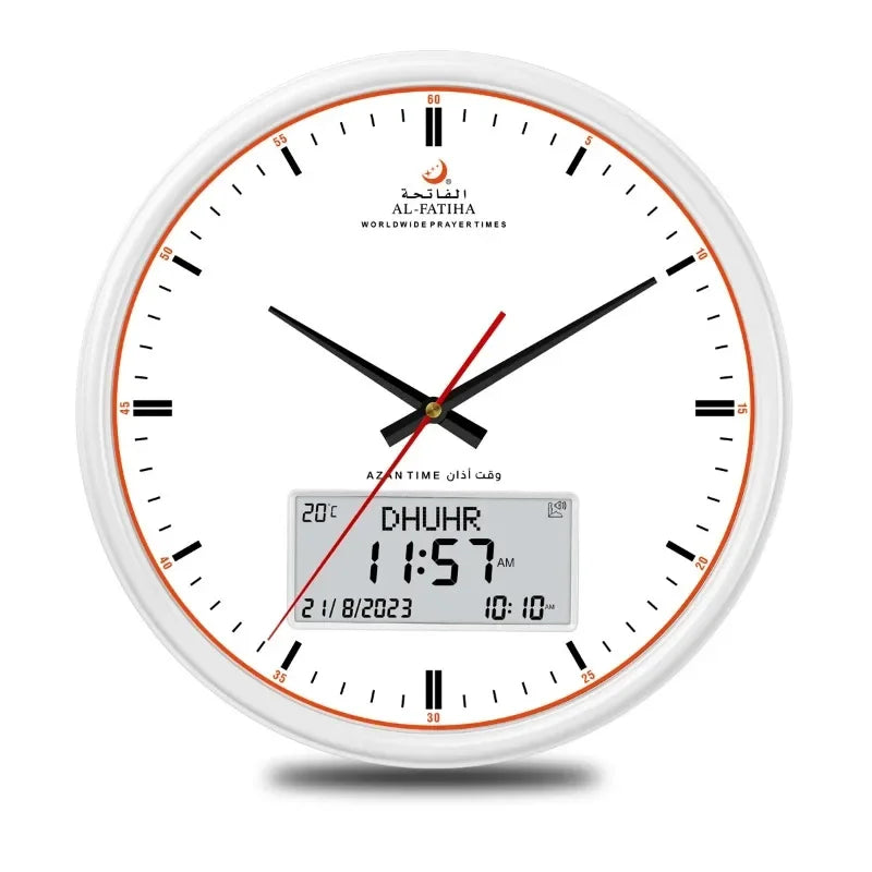 PrayerTime - Smart Wall Clock with Azan and Hijri Calendar