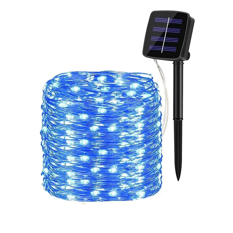 SolarGlow - Solar Energy Party Lights for Garden and Terrace