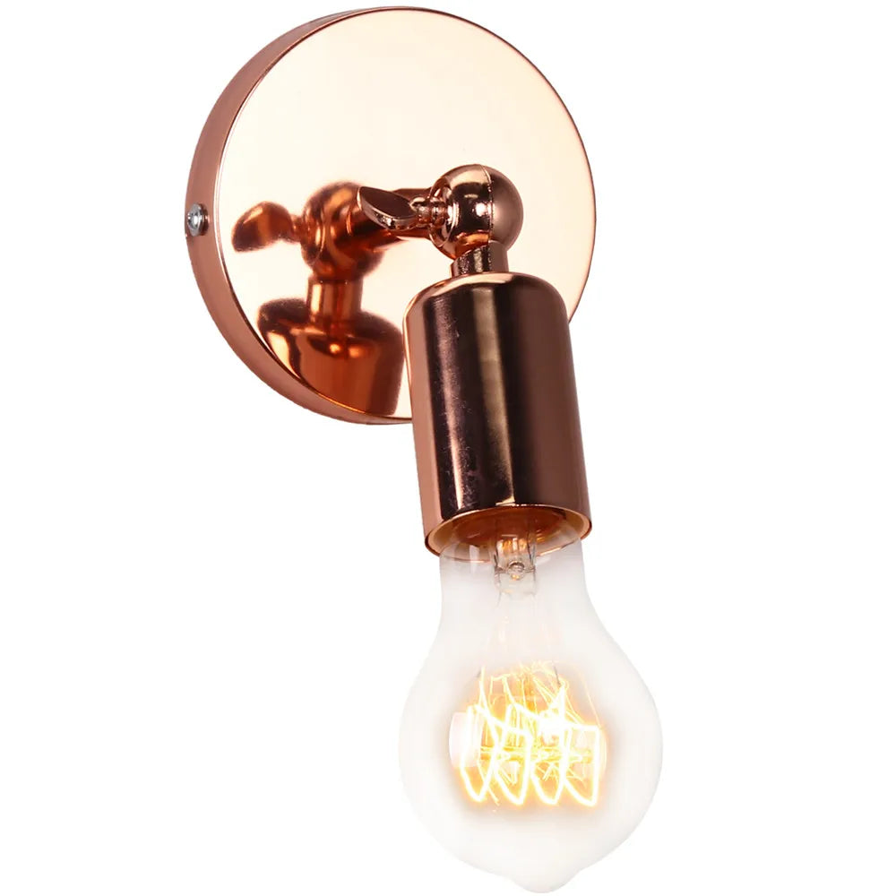 Industrial Bronze - Adjustable Retro Wall Lamp for Atmospheric Lighting