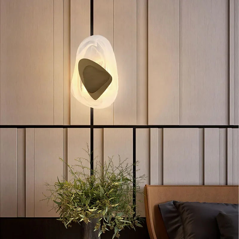 GlowElegance - Modern LED Wall Lamp for Bedroom and Living Room