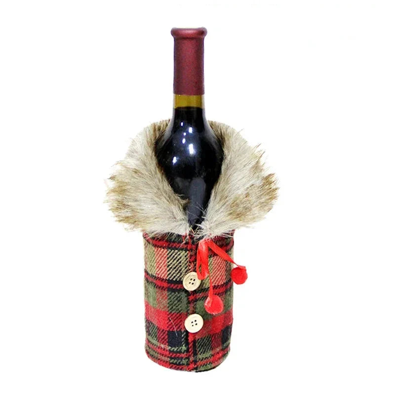 WineWrap - Wine Bottle Cover for Christmas
