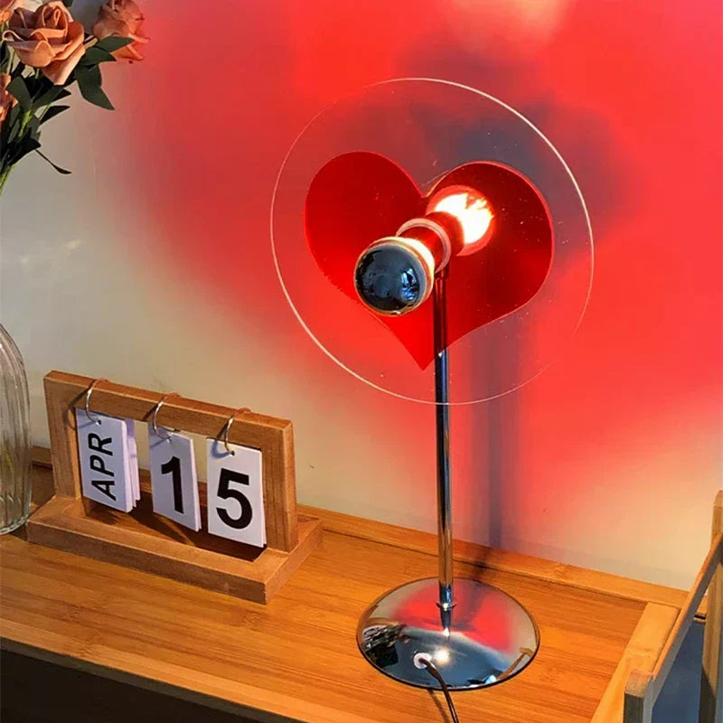 RomanticGlow - Lâmpada Projetora LED com Iluminação Ambiente Quente