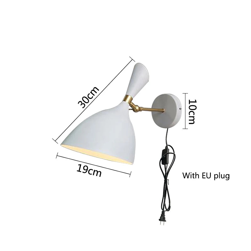 LoftLight - LED Bedroom Bed Lamp Industrial Loft Wall Lamp