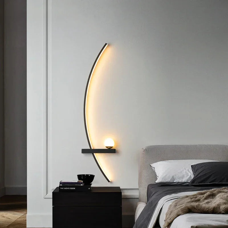 StripeGlow - Moderne LED Wandlampen voor stijlvolle interieurs