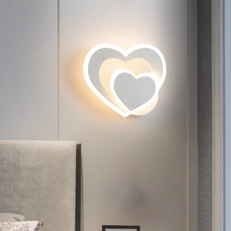 Lampada da parete HeartWall - Illuminazione d'atmosfera LED creativa
