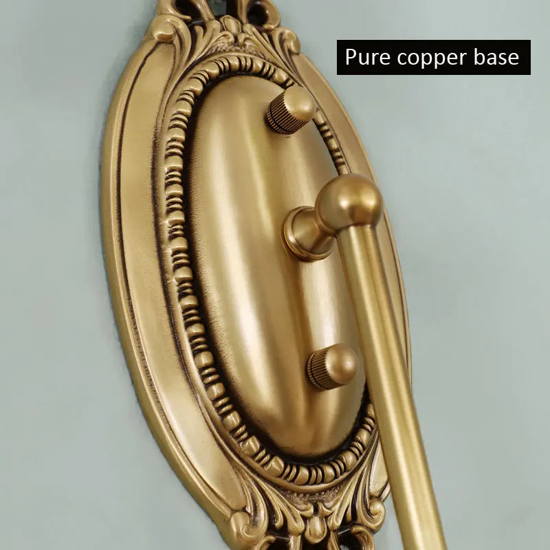 CopperGlow - Classic Wall Lamp for Bedroom and Living Room