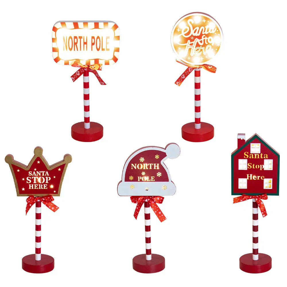ArcticGlow - Retro LED North Pole Lamp