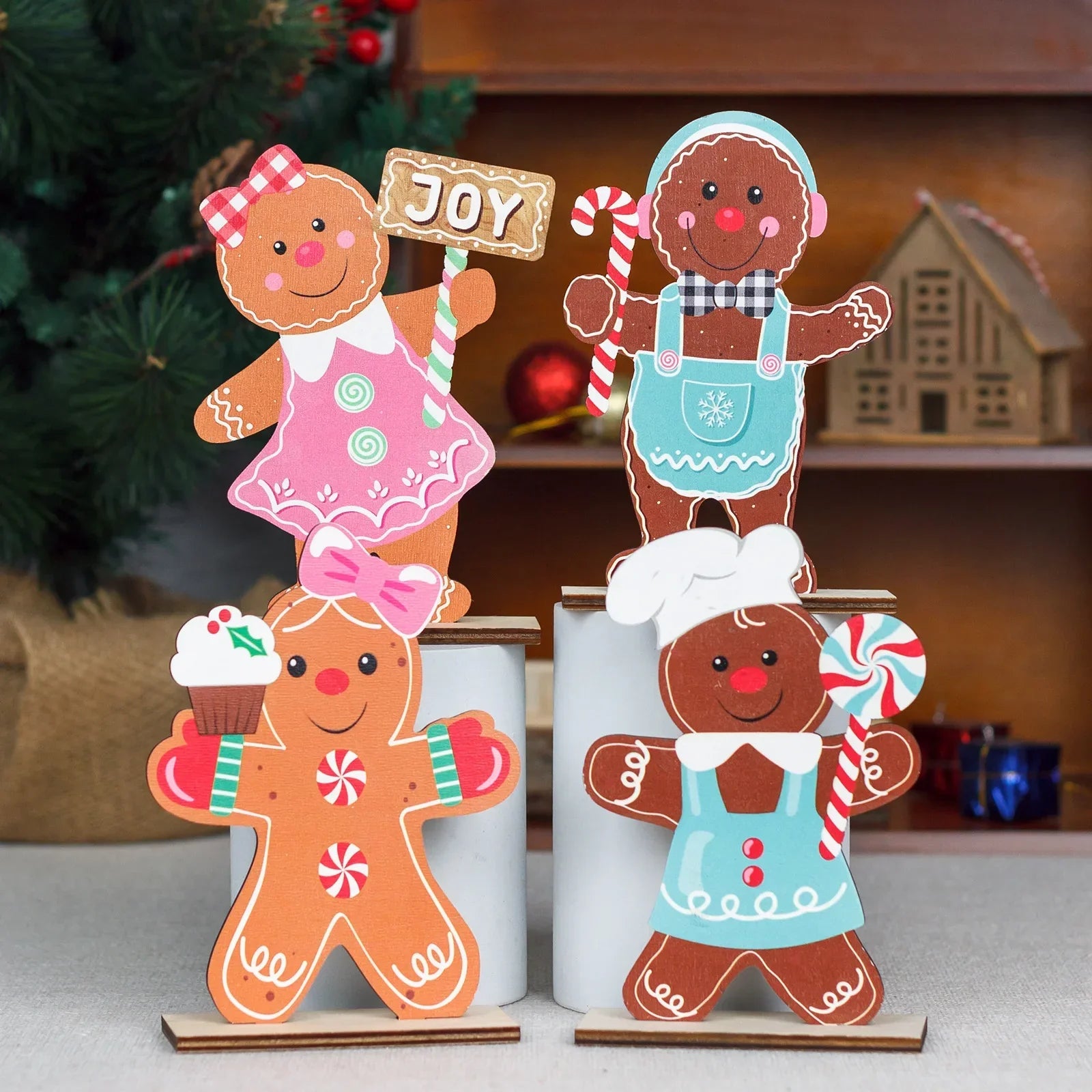 Discover - Christmas Gingerbread Man Ornament
