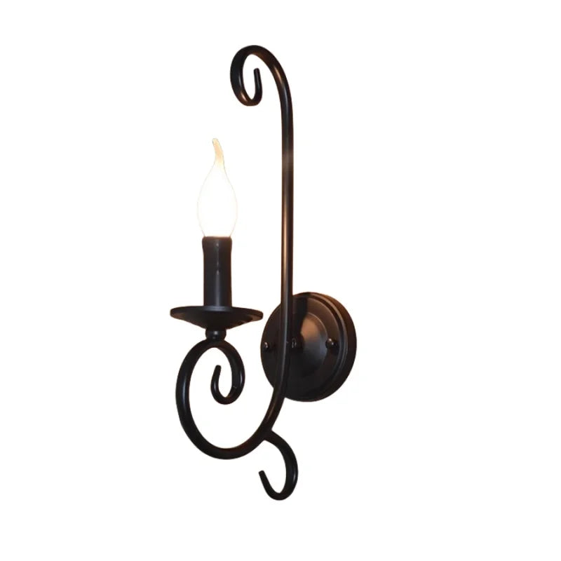 VintageGlow - Candeeiro de Parede Industrial Modelo Longo para Sala de Estar e Quarto