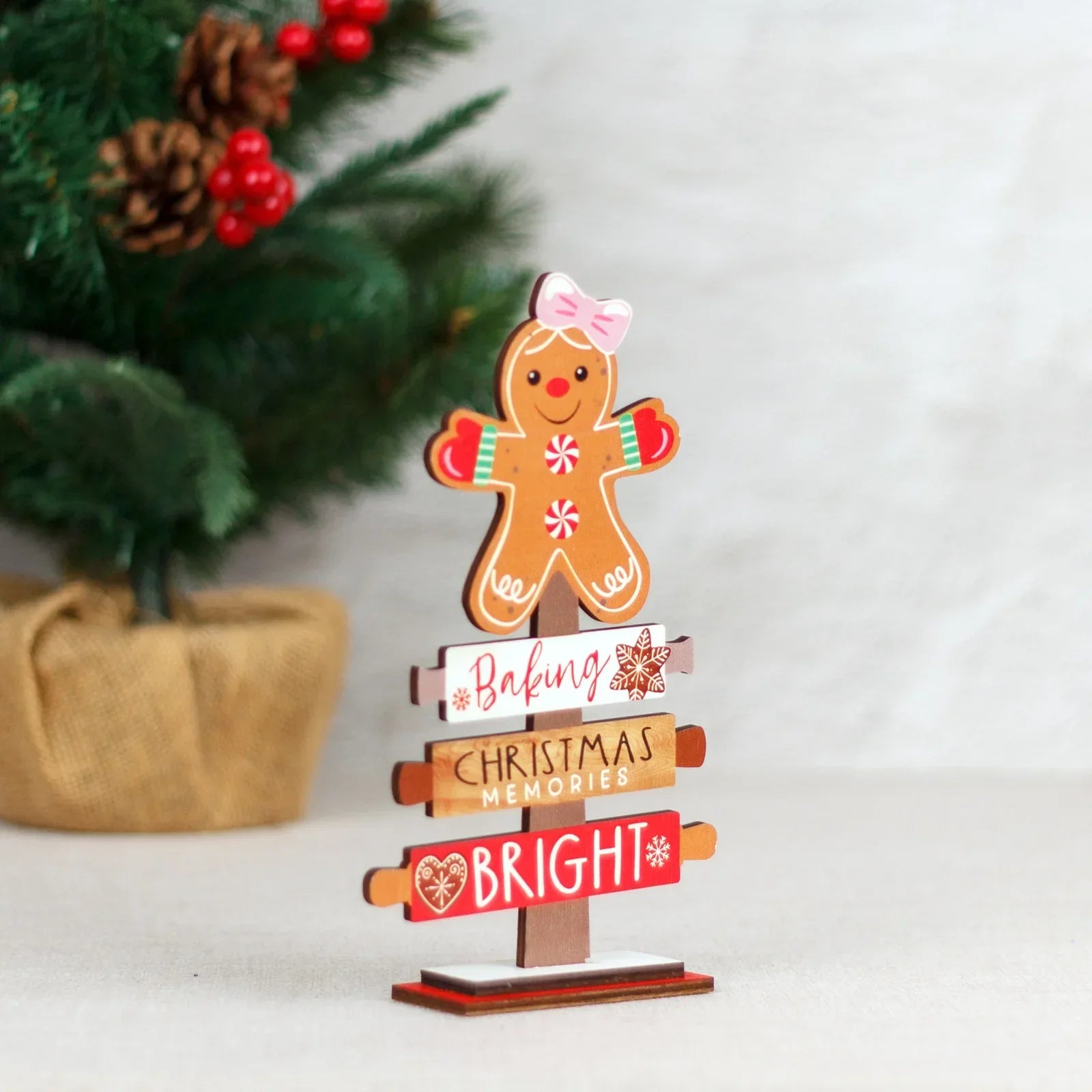 Discover - Christmas Gingerbread Man Ornament