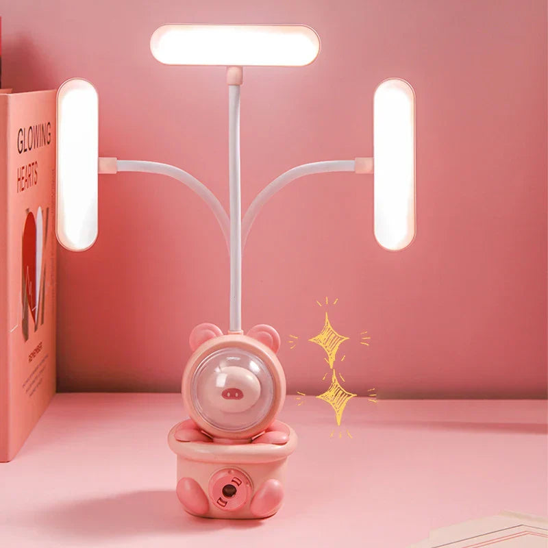 LumiStudy – Candeeiro de Mesa LED Sem Fios para Crianças, Regulável e Amigo dos Olhos