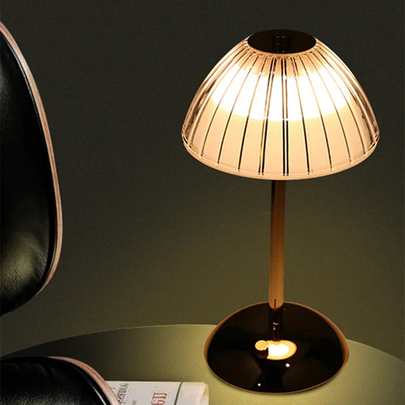 LumeLuxe – Dimmable LED Table Lamp with Scandinavian Design & USB