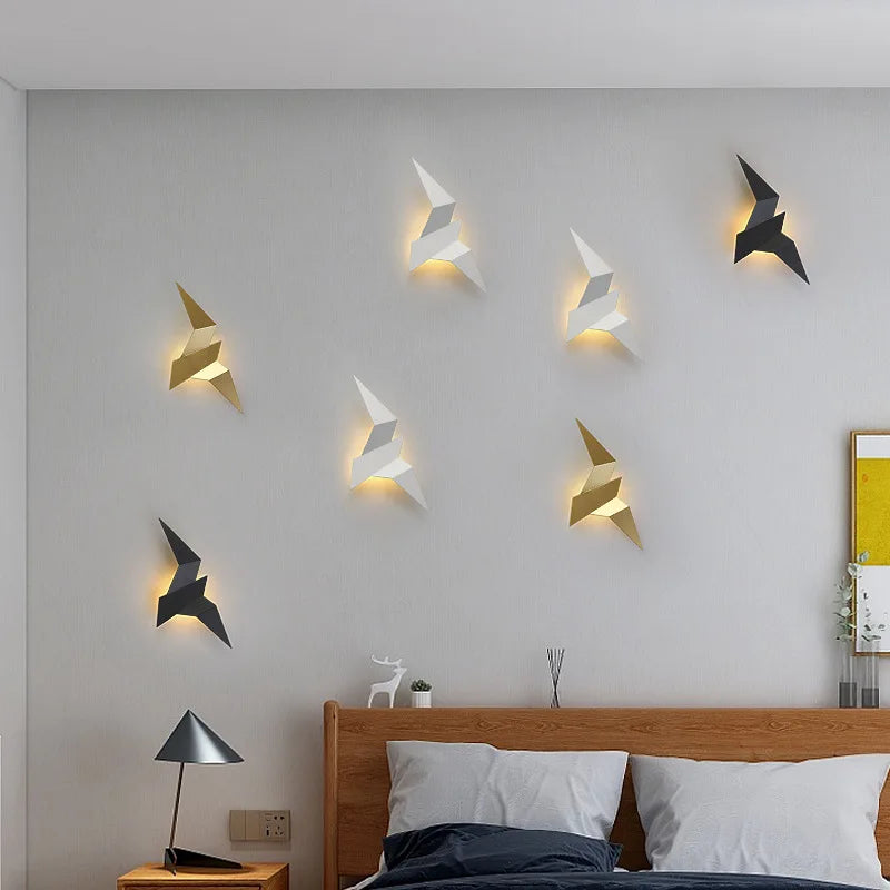 NordicLicht - Moderne LED Wandlamp Voor Binnen | Slaapkamerdecoratie