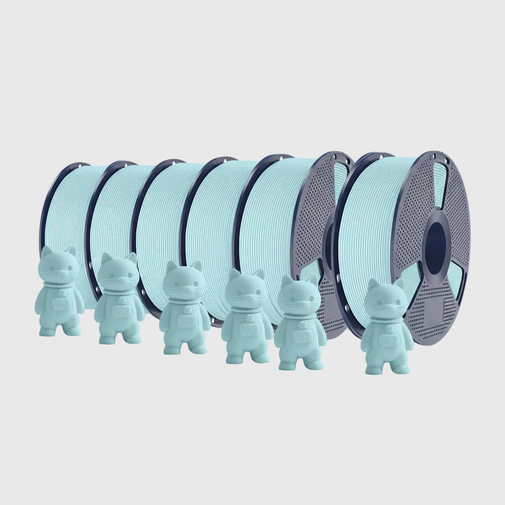 PLA Matte 3D Filament FDM Printers Colorful Environmentally Friendly Materials