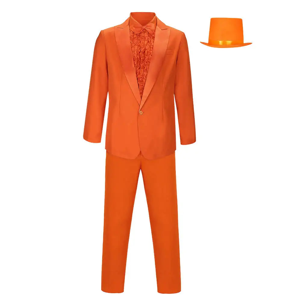 Fato Completo de Halloween para Homem Elegante em Poliéster para Carnaval e Cinema