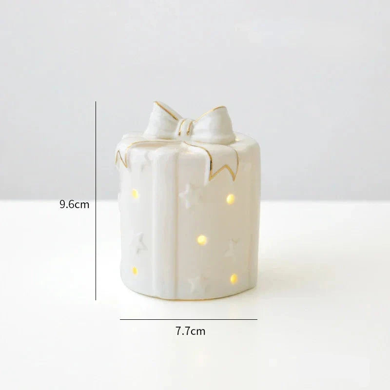SnowGlow - Illuminated Ceramic Snowman